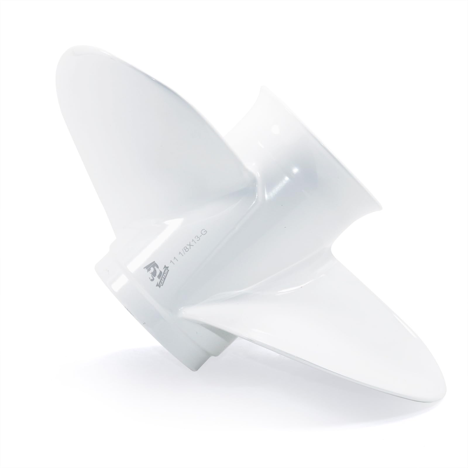 Yamaha Outboard Propeller 13 Tooth Spline - Fits T25HP, F30, F40, F48, F50, F55, F60 (40HP-60HP) - OEM Aluminum Boat Motor Replacement - Perfect for Fishing, Boating & Water Sports