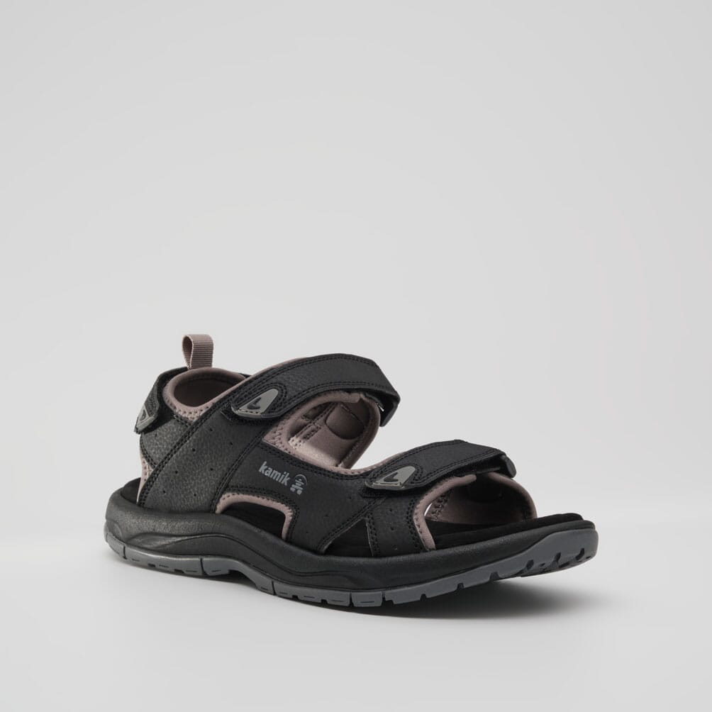 Kibo Men's Sandals - Comfortable Outdoor & Beach Sandals for Summer Walking, Hiking, and Travel