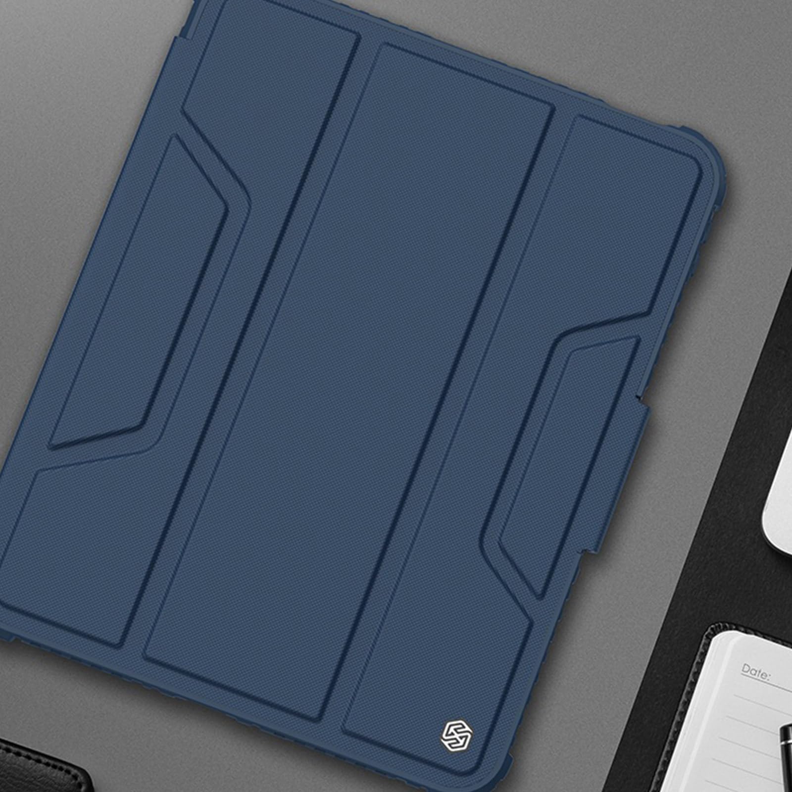 Premium TPU Protective Case for iPad 10.9 (2022 Model) - Shockproof Back Cover with Slide Camera Protector & Apple Pencil Holder | Perfect for Work, School & Travel Protection