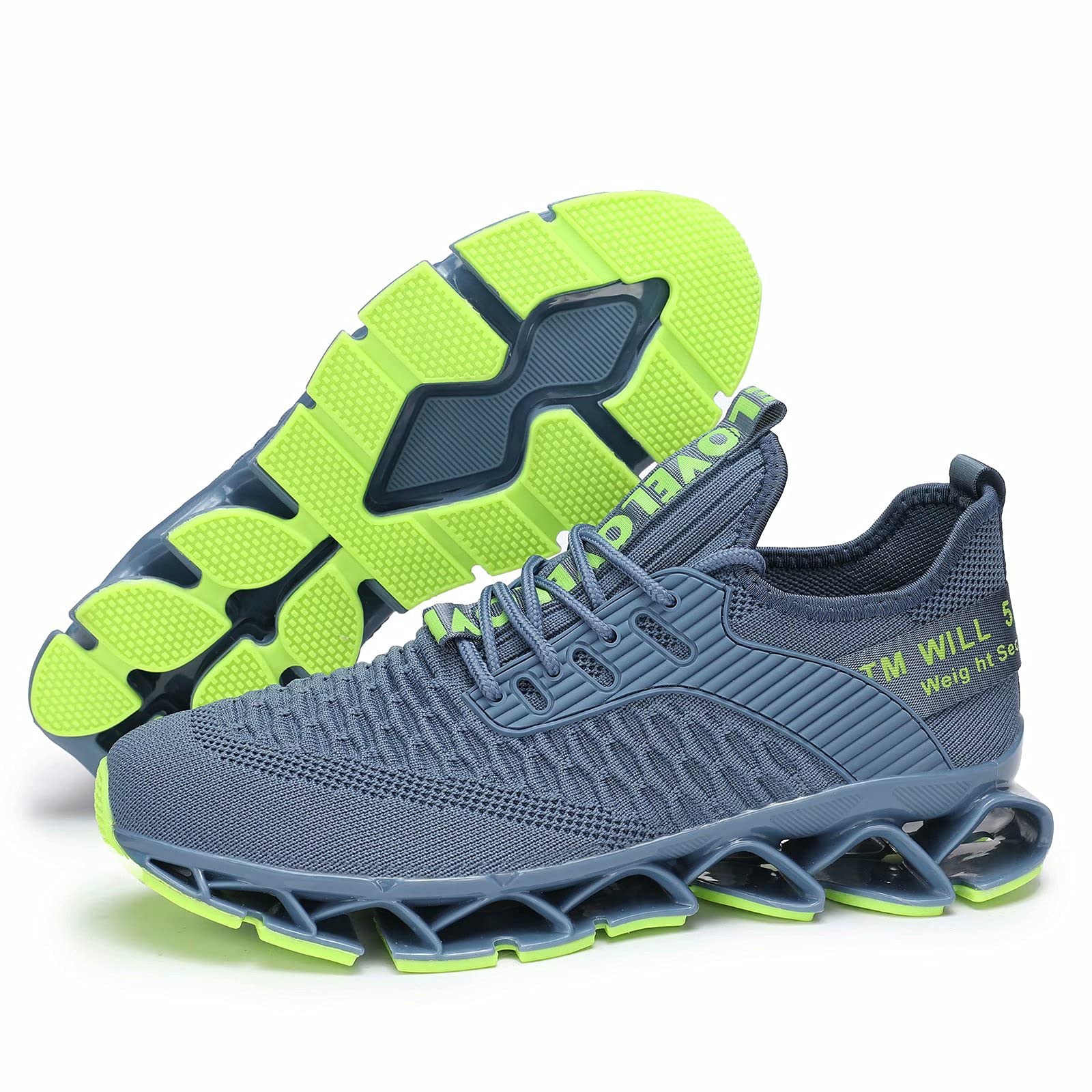 Vooncosir Men's Breathable Mesh Running Shoes - Lightweight Non-Slip Athletic Sneakers for Walking, Jogging & Gym Workouts - Comfortable Casual Sports Shoes for Men