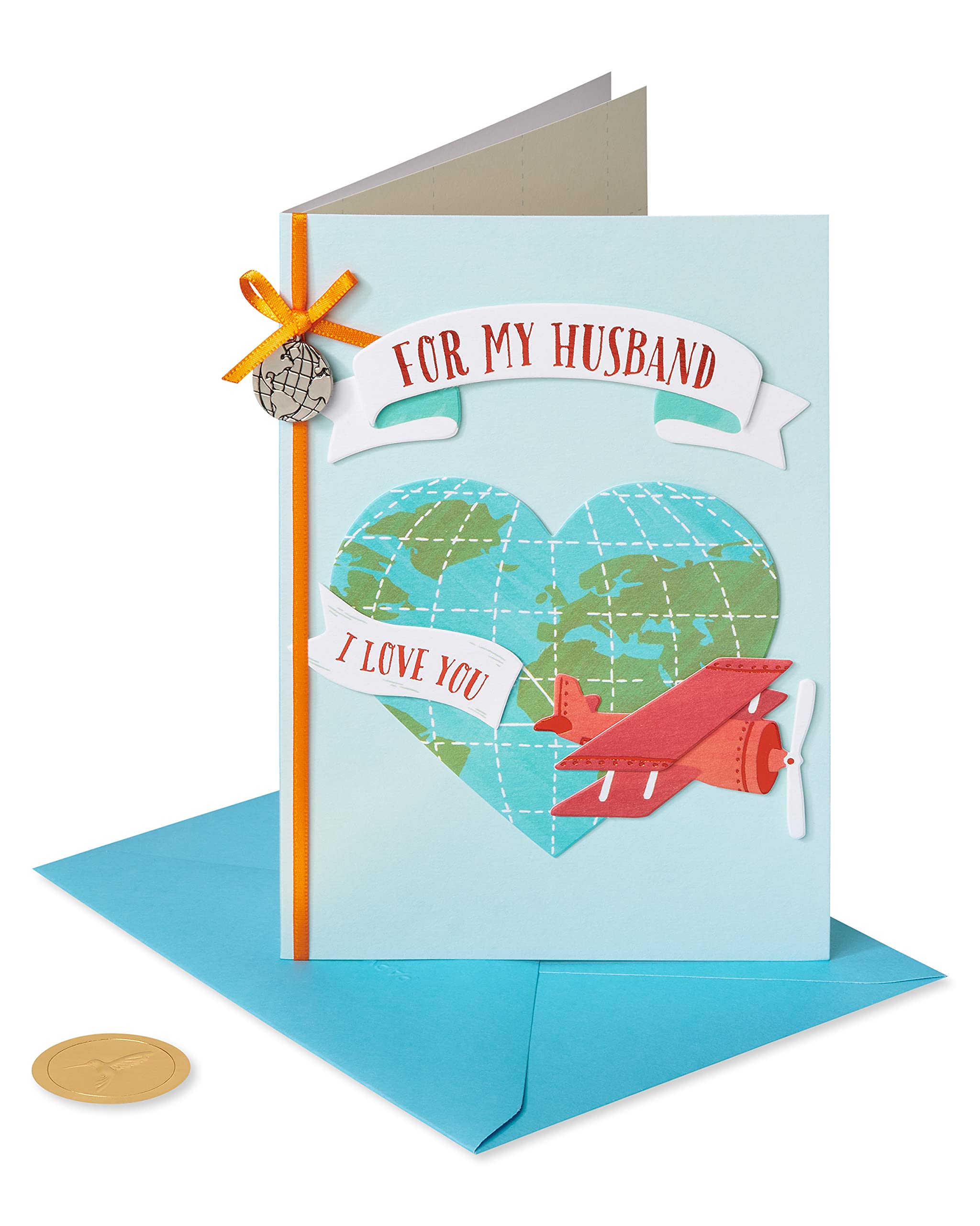 Premium Papyrus Birthday Card for Husband - Elegant Greeting Card for Life Partner | Perfect for Anniversaries, Special Occasions & Romantic Gestures