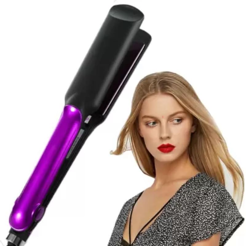 Drumstone Professional Hair Straightener for Women - Adjustable Temperature Control, Fast Heating Flat Iron for Smooth & Shiny Hair - Perfect for Home Use, Travel & Salon Styling