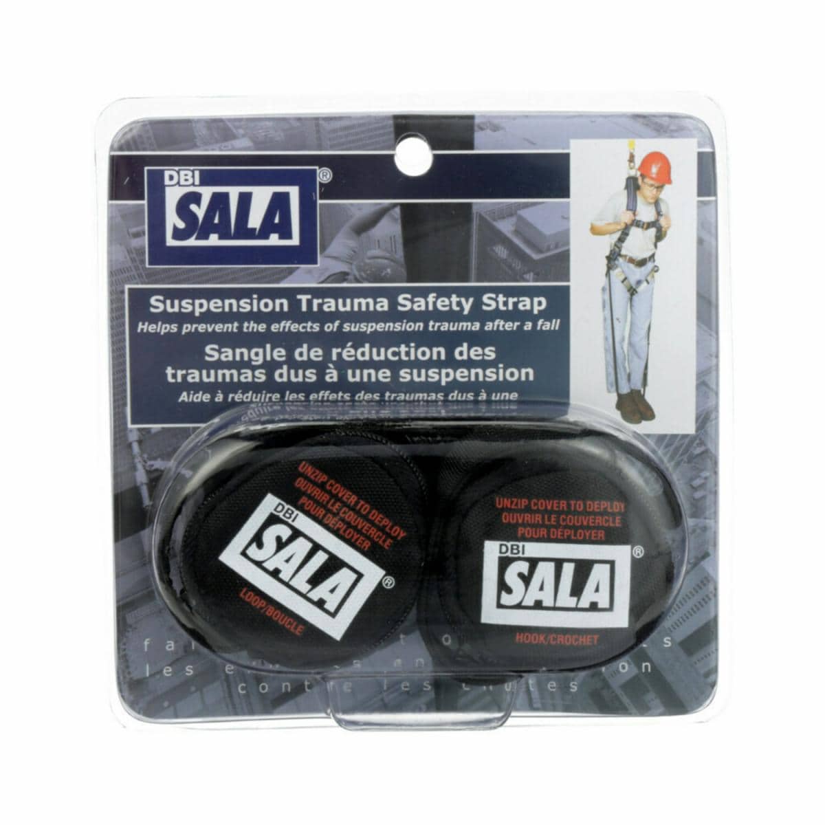 3M™ DBI SALA® Suspension Trauma Safety Straps - Fall Protection Harness Straps for Construction & Roofing Work - OSHA Compliant Safety Gear for Working at Heights