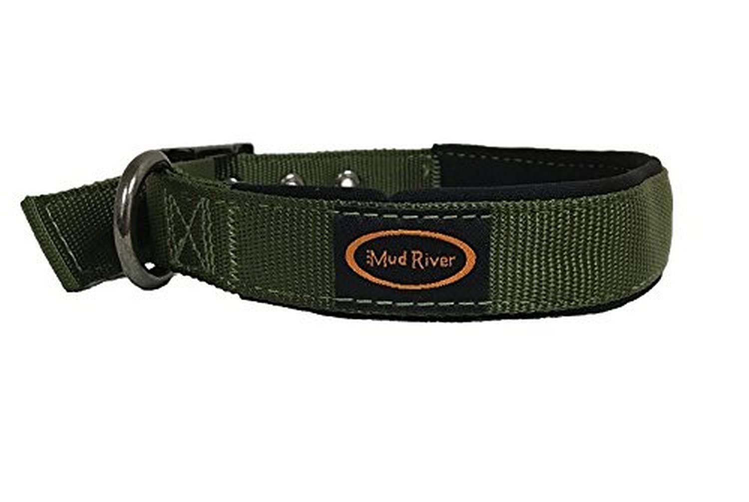 Mud River The Swagger Collar - Premium Dog Collar for Large Breeds | Durable Nylon with Metal Buckle | Perfect for Training, Hiking & Outdoor Adventures