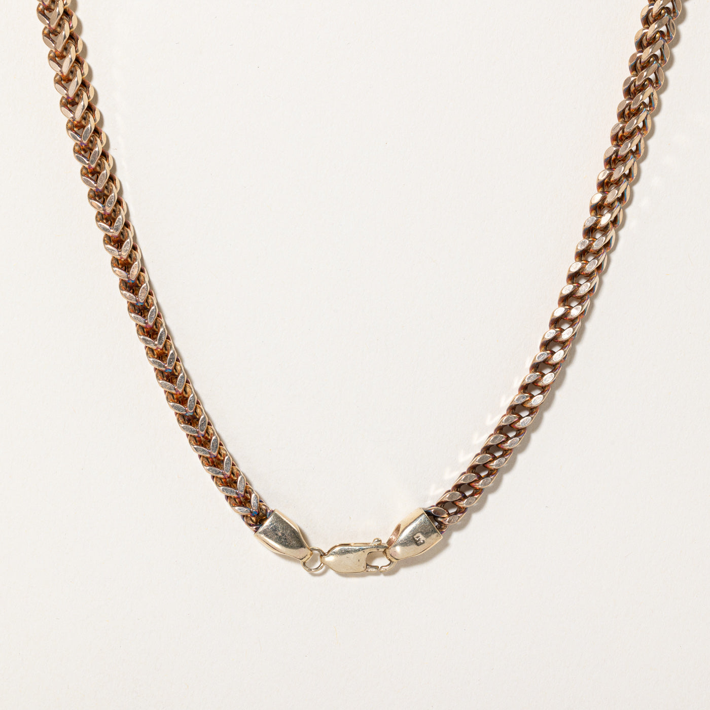 10K Yellow Gold Foxtail Chain Necklace for Women - 22 Inch Dainty Layering Chain - Perfect for Everyday Wear, Gifts & Special Occasions