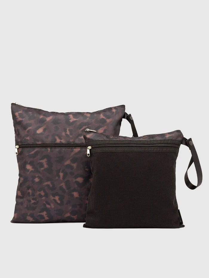 Storksak Waterproof Wet Bag & Baby Changing Pouch Set - Perfect for Diaper Storage, Swim Gear, and Travel Essentials