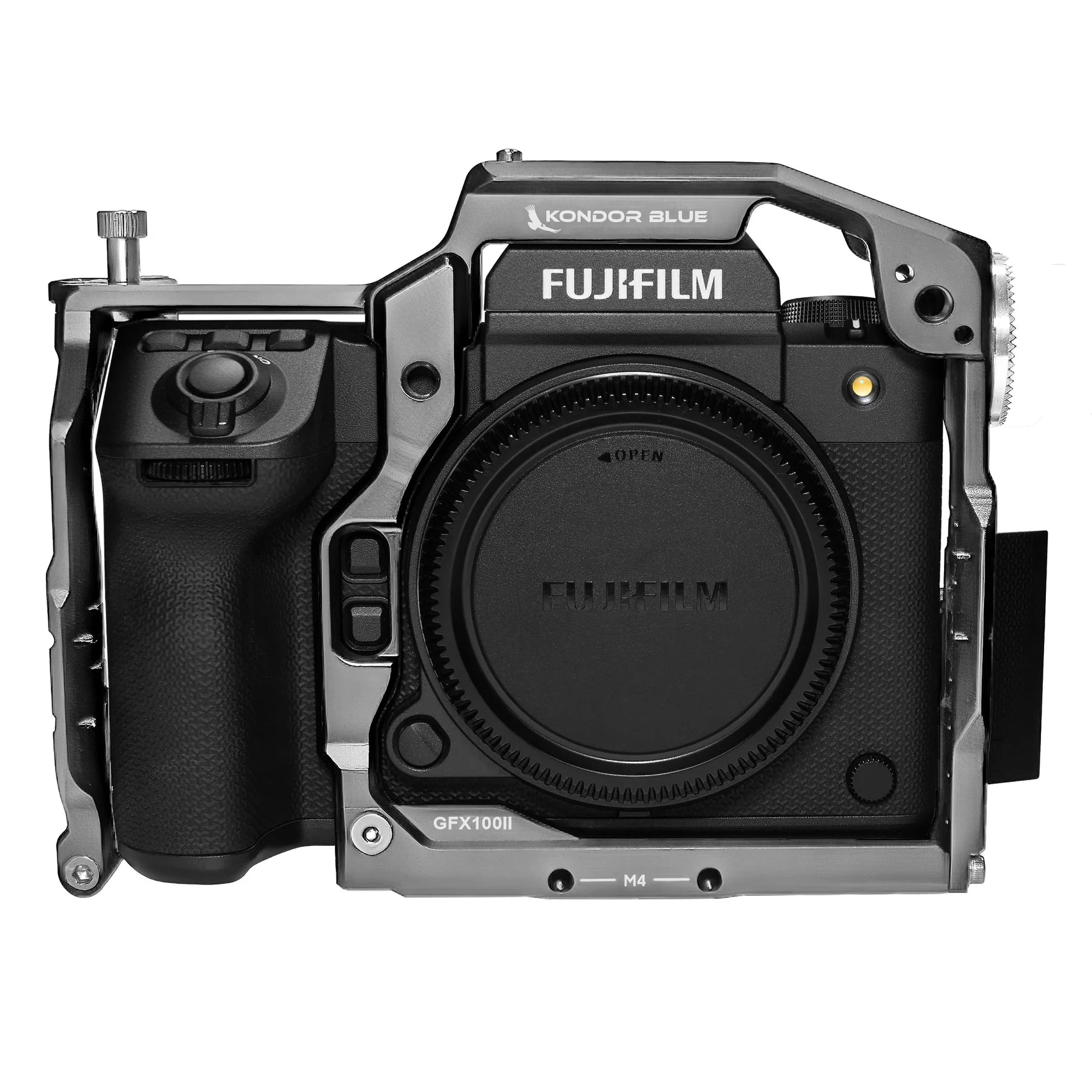 Kondor Blue Fujifilm GFX100 II Camera Cage - Durable Aluminum Alloy Protection for Professional Photography & Videography | Perfect for Studio, Travel & Outdoor Shoots