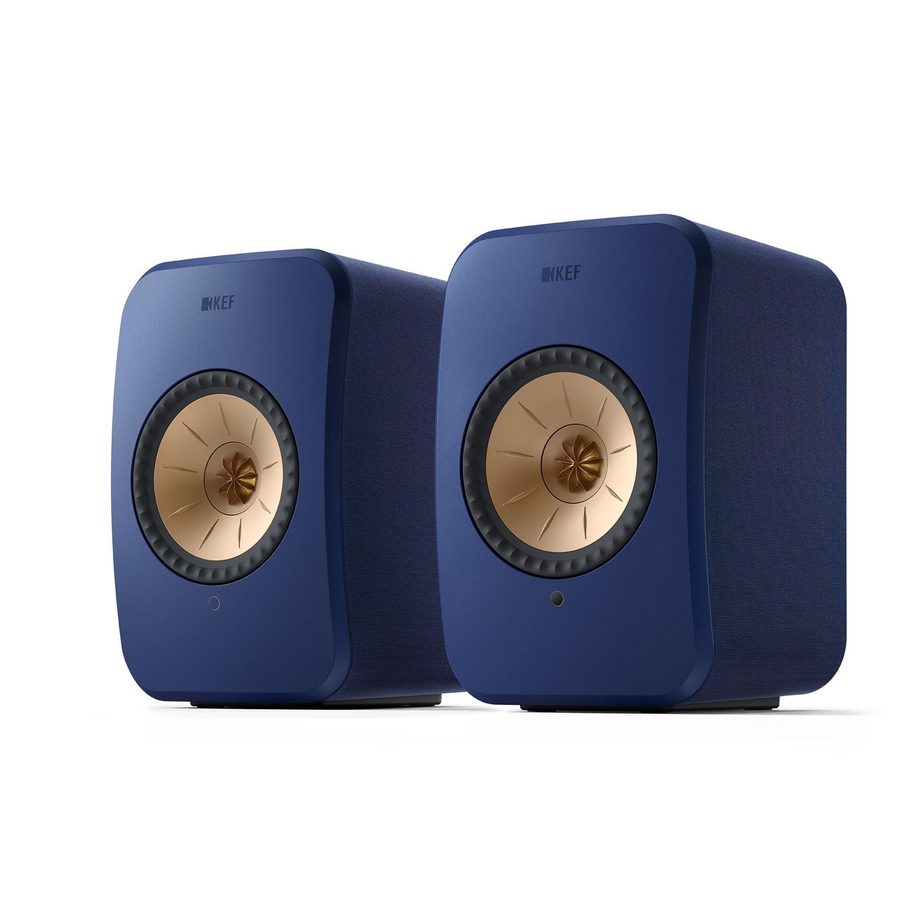 KEF LSX II Wireless HiFi Speakers - Premium Bluetooth Bookshelf Speakers with High Resolution Audio for Home Theater & Music Listening