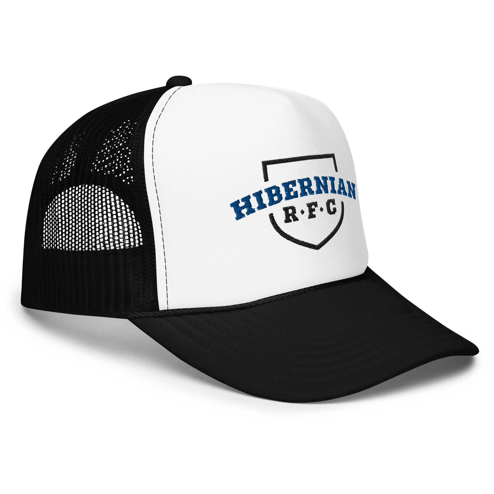 Hibernian RFC Foam Trucker Hat - Adjustable Snapback Cap for Soccer Fans - Perfect for Match Days, Tailgating & Casual Wear
