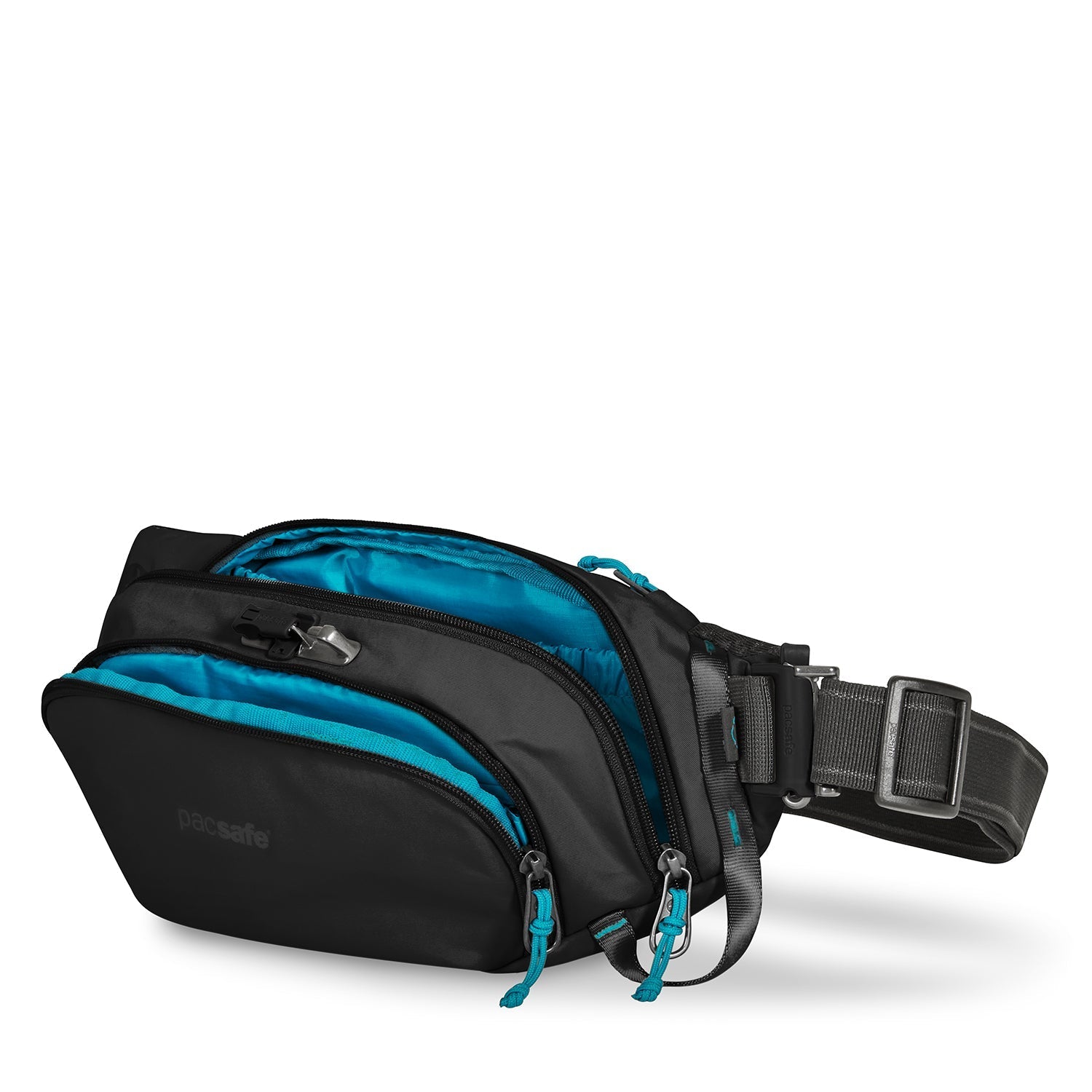 Pacsafe Eco Anti-Theft Waist Pack - Secure Travel Money Belt for Men & Women - RFID Blocking, Water-Resistant - Perfect for Hiking, Commuting & International Travel