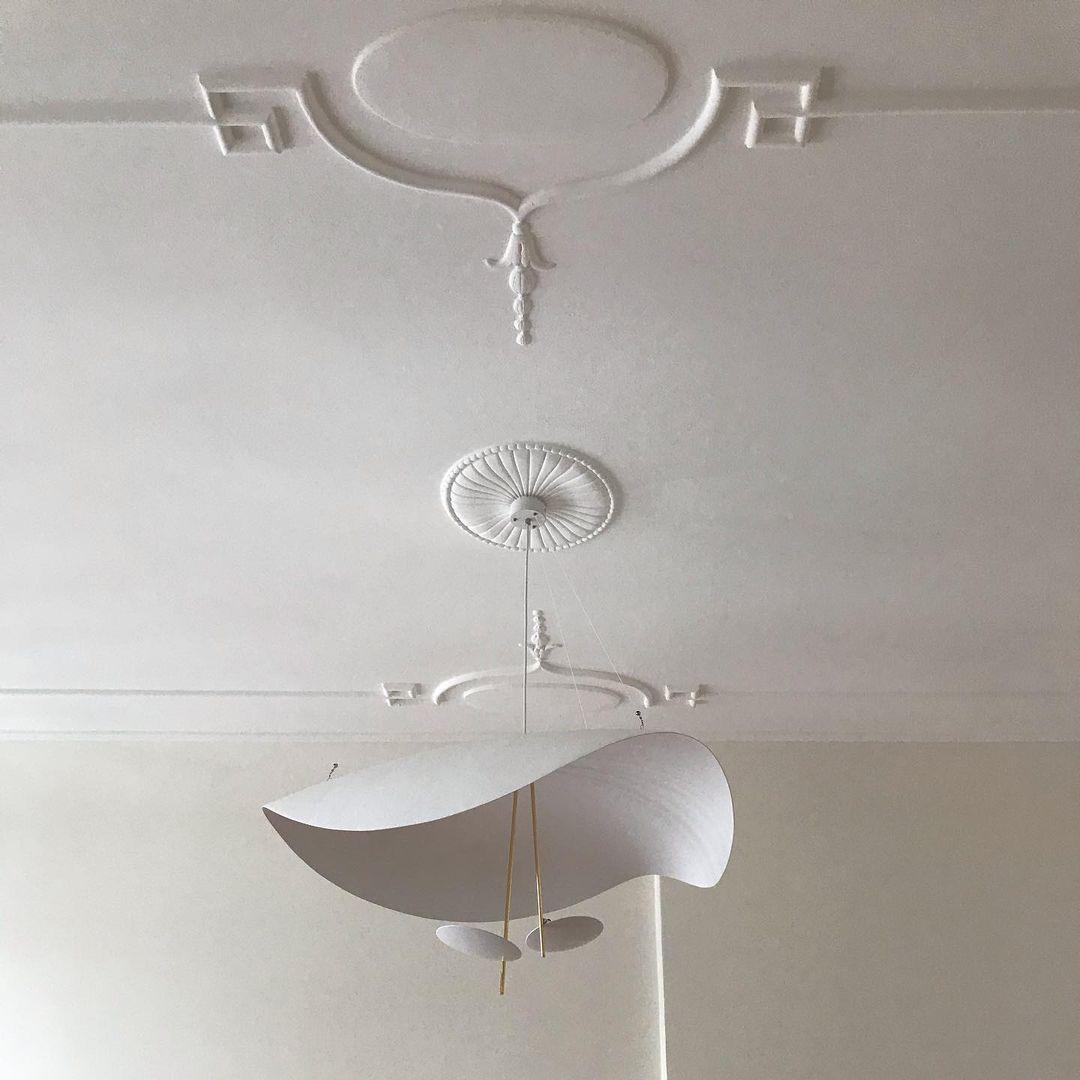 Giorgio Pendant Light - Modern Glass Ceiling Lamp for Dining Room, Bedroom & Living Room | Elegant Hanging Light Fixture with Gold Finish | Perfect for Home Decor & Interior Design