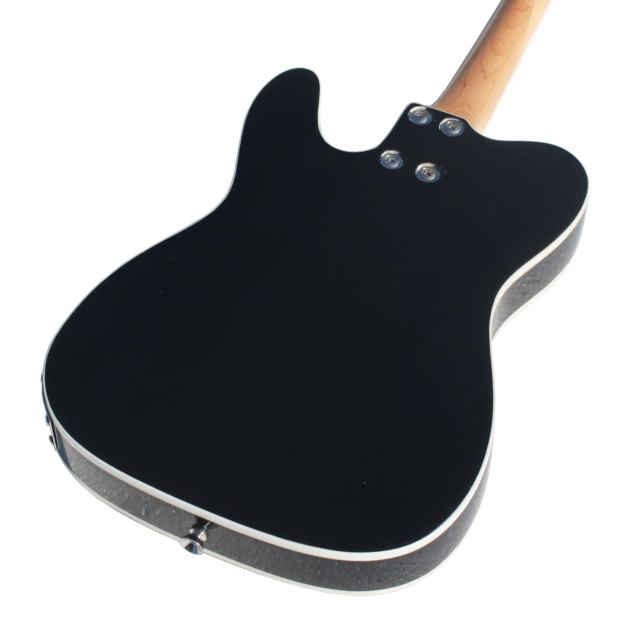 8-String Acoustic Electric Mandocaster Mandolin for Beginner Adults - Black | Perfect for Folk, Bluegrass & Live Performances