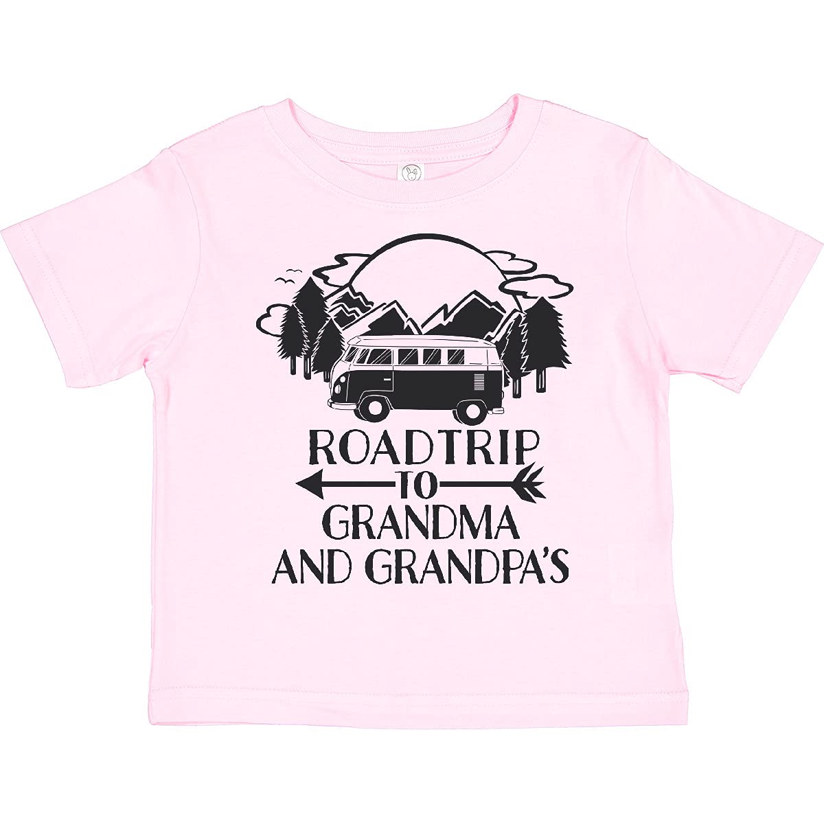 Road Trip Toddler T-Shirt for Grandparents Visit - Kids Travel Outfit