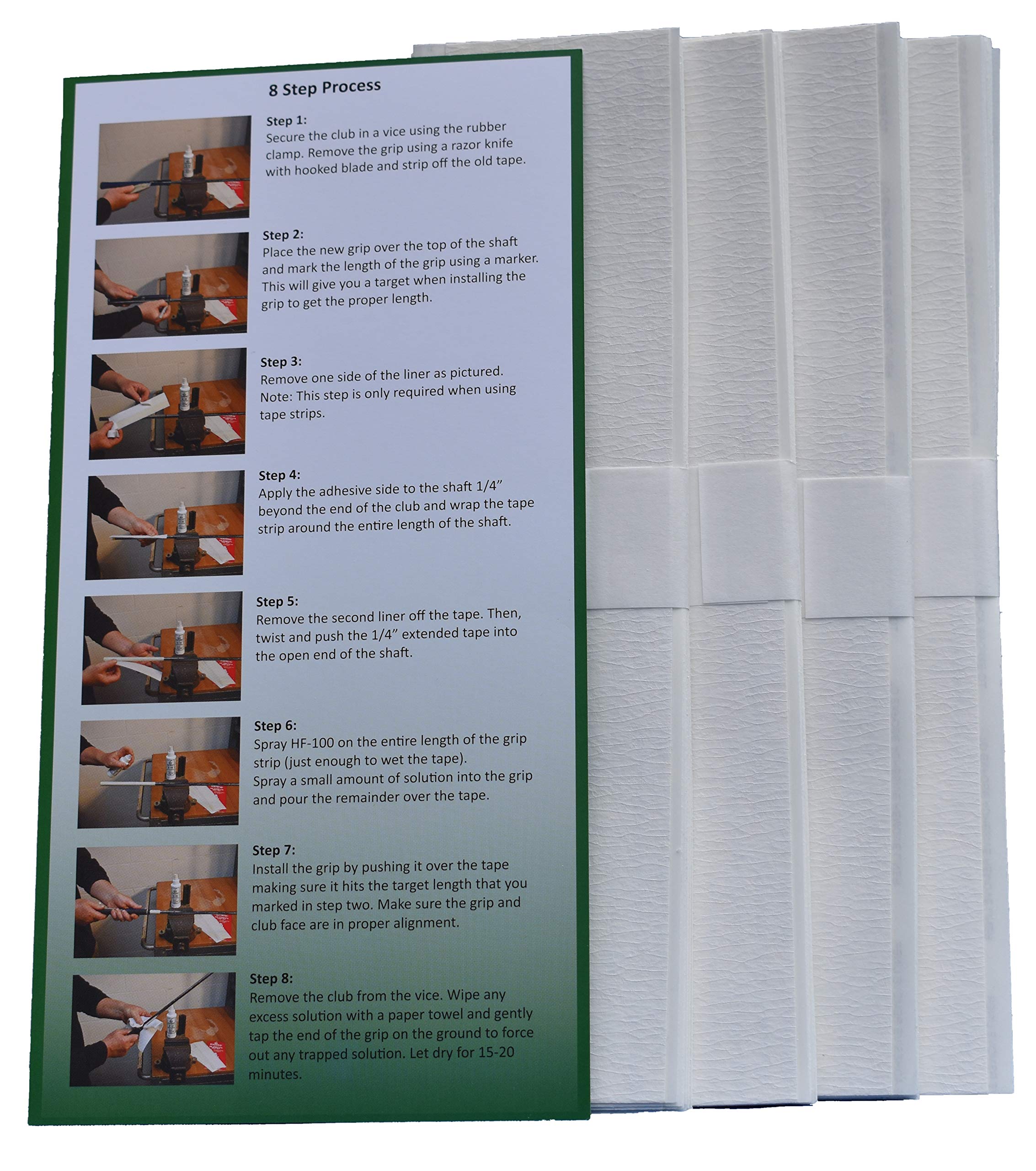 Premium Brampton Golf Grip Tape Strips - Professional Adhesive for Golf Club Regripping | Perfect for DIY Club Maintenance & Performance Enhancement
