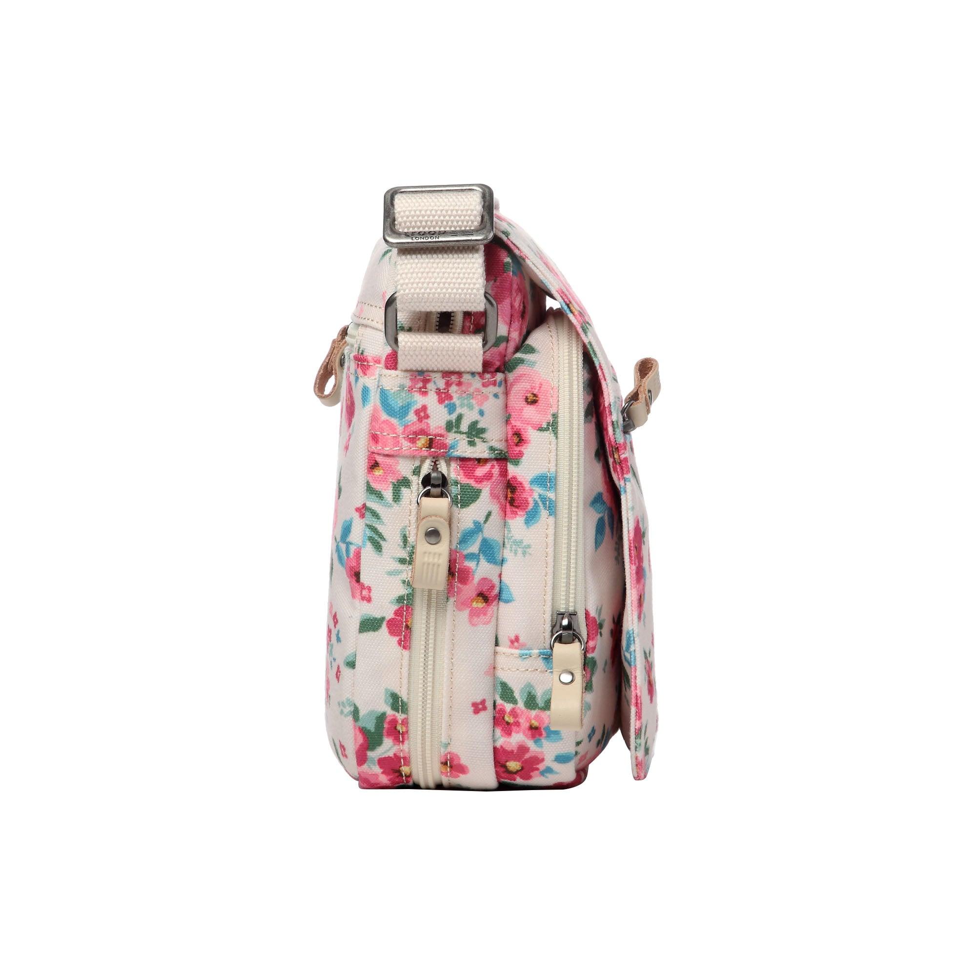 TRP0239 Troop London Classic Canvas Crossbody Bag - Stylish & Durable for Travel, Work & Everyday Use