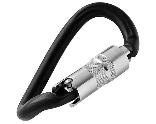 Kong Ovalone DNA ANSI Certified Carbon Steel 3-Stage Autoblocking 40kN Carabiner - Rock Climbing, Mountaineering & Rescue Gear