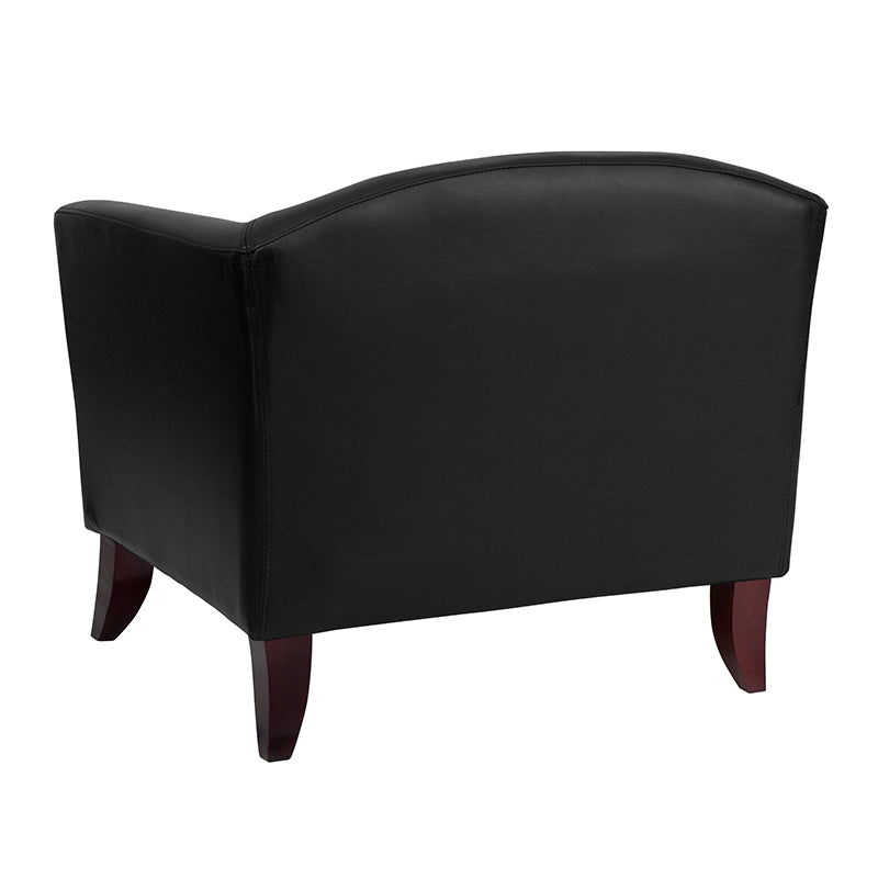 Premium Imperial Series Leather Lounge Chair - Modern Waiting Room Furniture for Offices, Hotels & Luxury Spaces