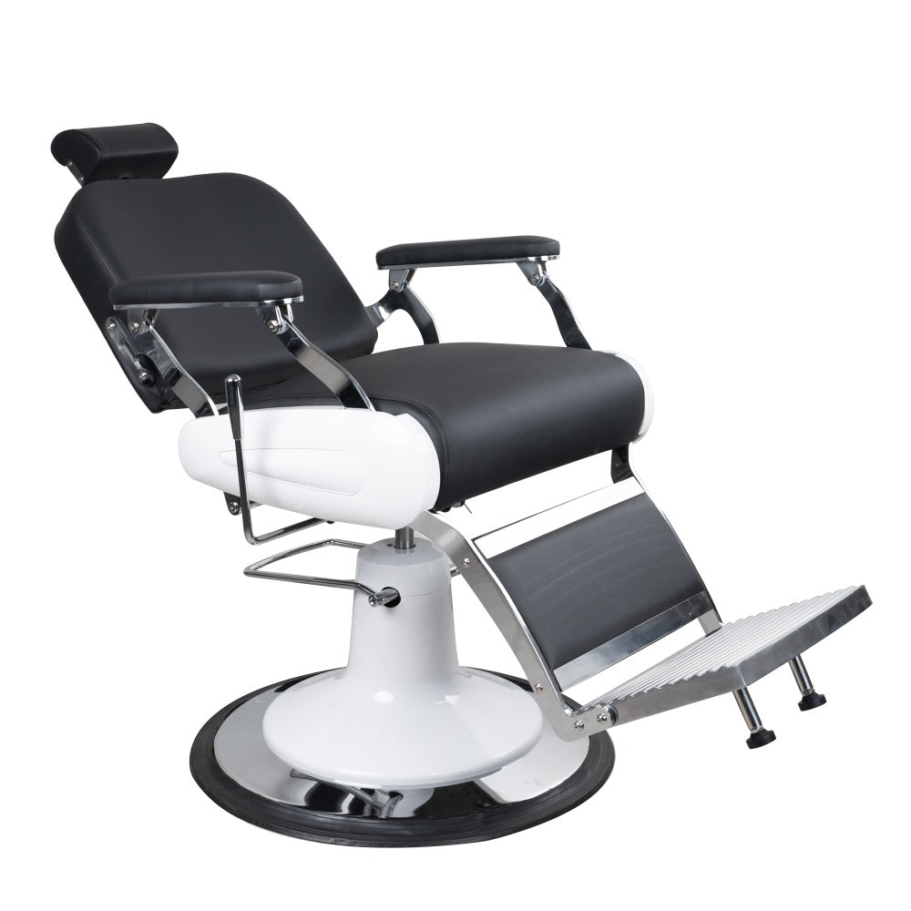 Premium Hydraulic Barber Chair - Heavy Duty Modern Salon Styling Chair for Professional Haircuts & Shaves - Greenlife Advance Model 631 - Perfect for Barbershops, Salons & Home Grooming Stations