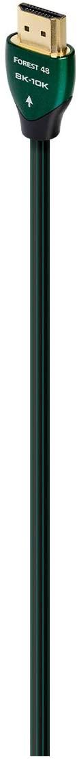 AudioQuest Forest 48 HDMI Ultra High Speed 48Gbps 2.1 Cable - 8K 60Hz, 4K 120Hz, HDR, eARC - Perfect for Home Theater, Gaming, and 4K/8K TV Setup