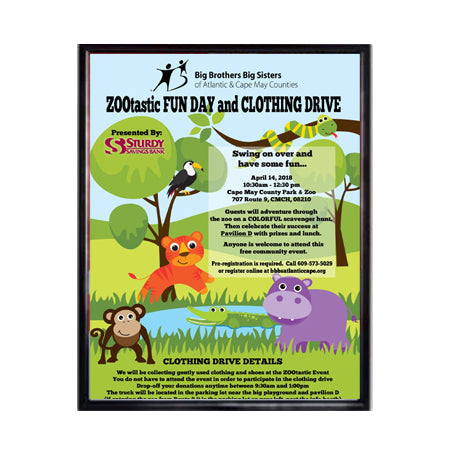 8.5x11 Beveled Poster Frame - Top or Side Load Sign Holder with Slim Wall Depth - Perfect for Offices, Homes & Retail Displays