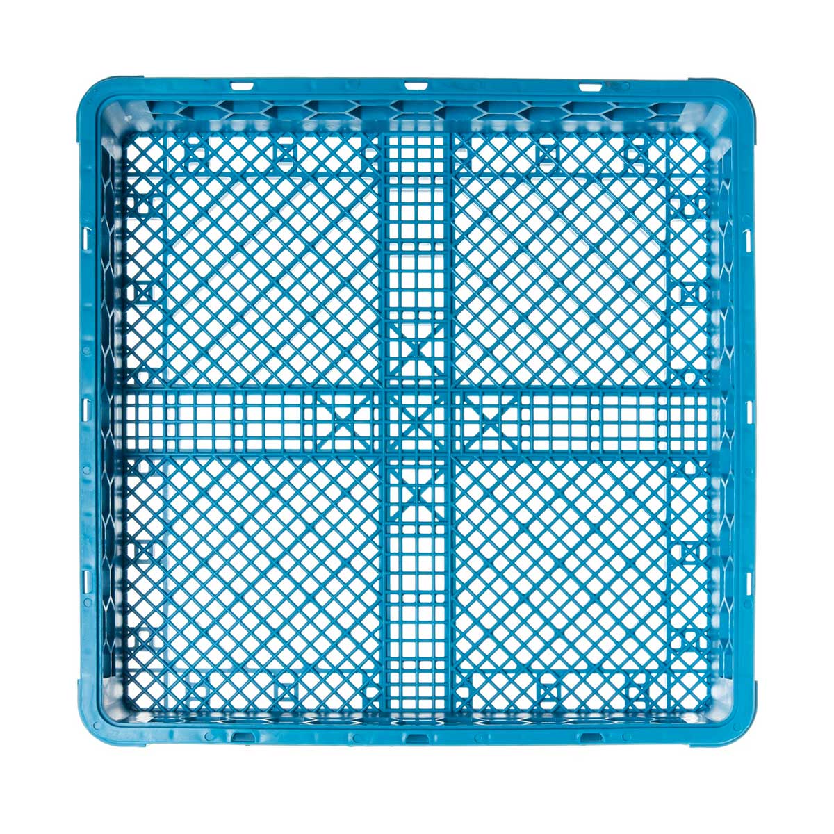 Carlisle RF14 Opti Clean Combo Flatware Rack - Full Size Blue Commercial Dishwasher Rack for Restaurants & Catering Services