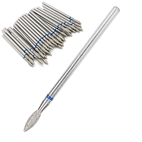 Premium Nail Grinding Head & Polishing Bits - 2.7mm Professional Manicure Drill Bits for Women & Men | Durable, Easy to Use | Perfect for Home Nail Care & Salon Use