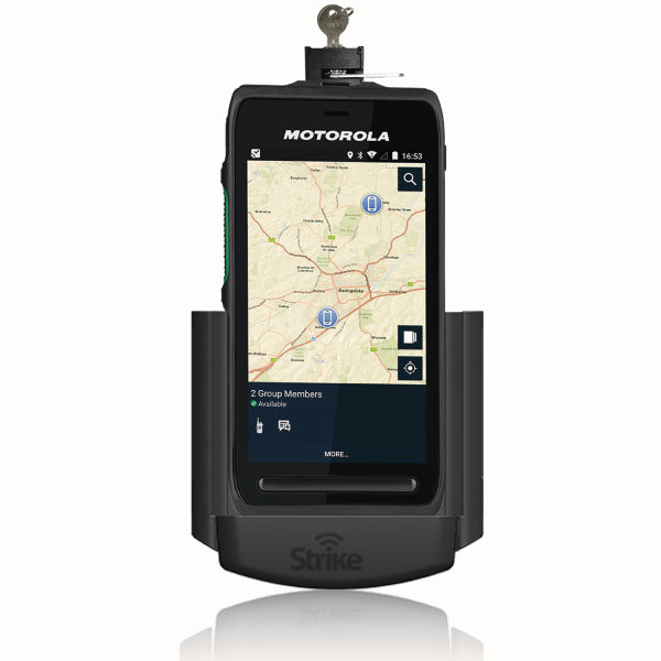 Motorola Lex L11 Lockable Car Cradle - Secure Smartphone Mount for Safe Driving | Perfect for GPS Navigation & Hands-Free Calls