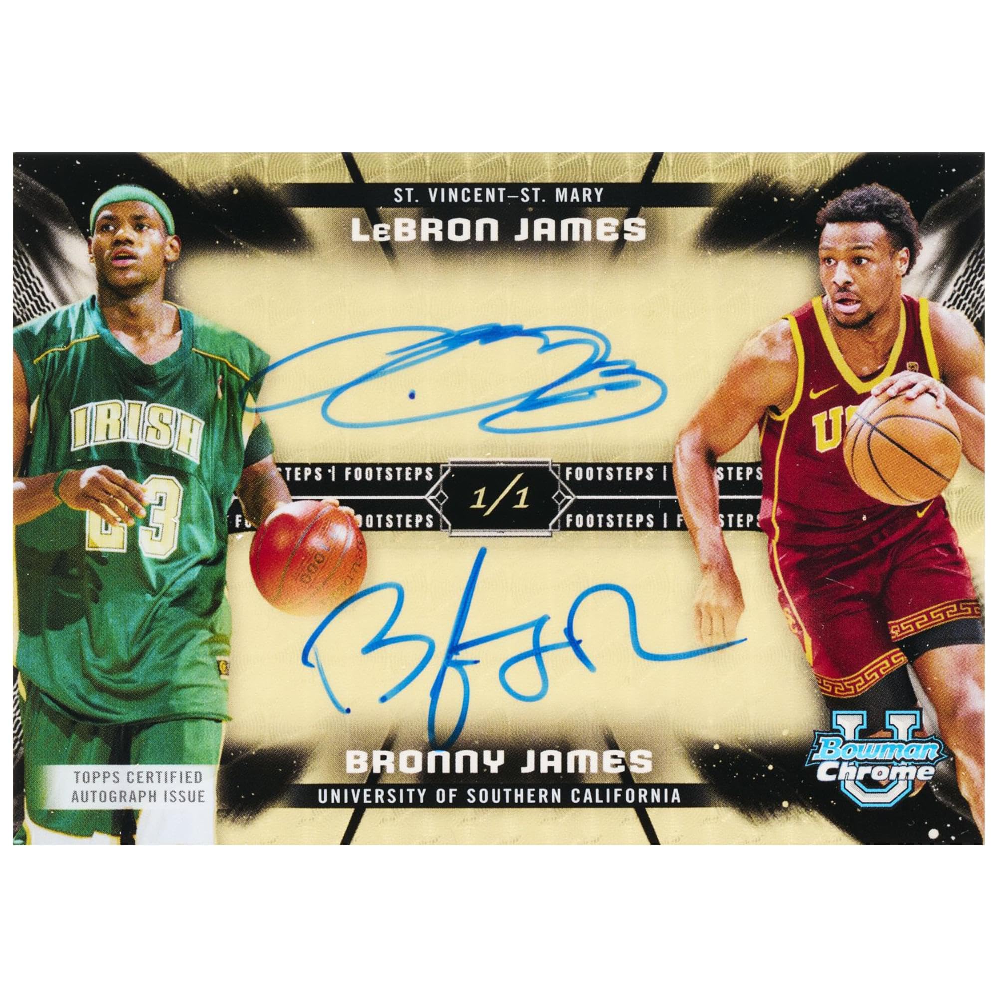 Bowman Chrome 2023-24 University Basketball Trading Cards Value Box - 7 Packs with Autograph & Rookie Cards | Perfect for Collectors, Investors & Fantasy Sports Fans