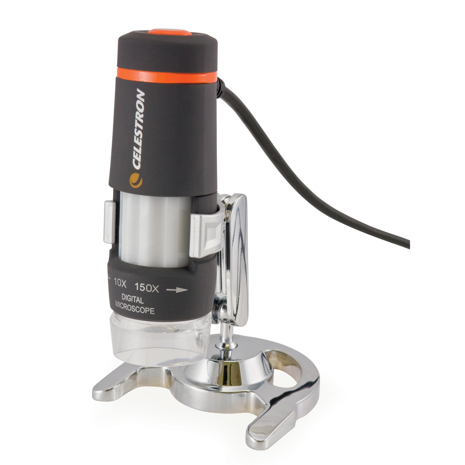 Celestron 44302 Deluxe Handheld Digital Microscope with 2MP Camera - Perfect for Coin Collecting, Jewelry Inspection & Science Education
