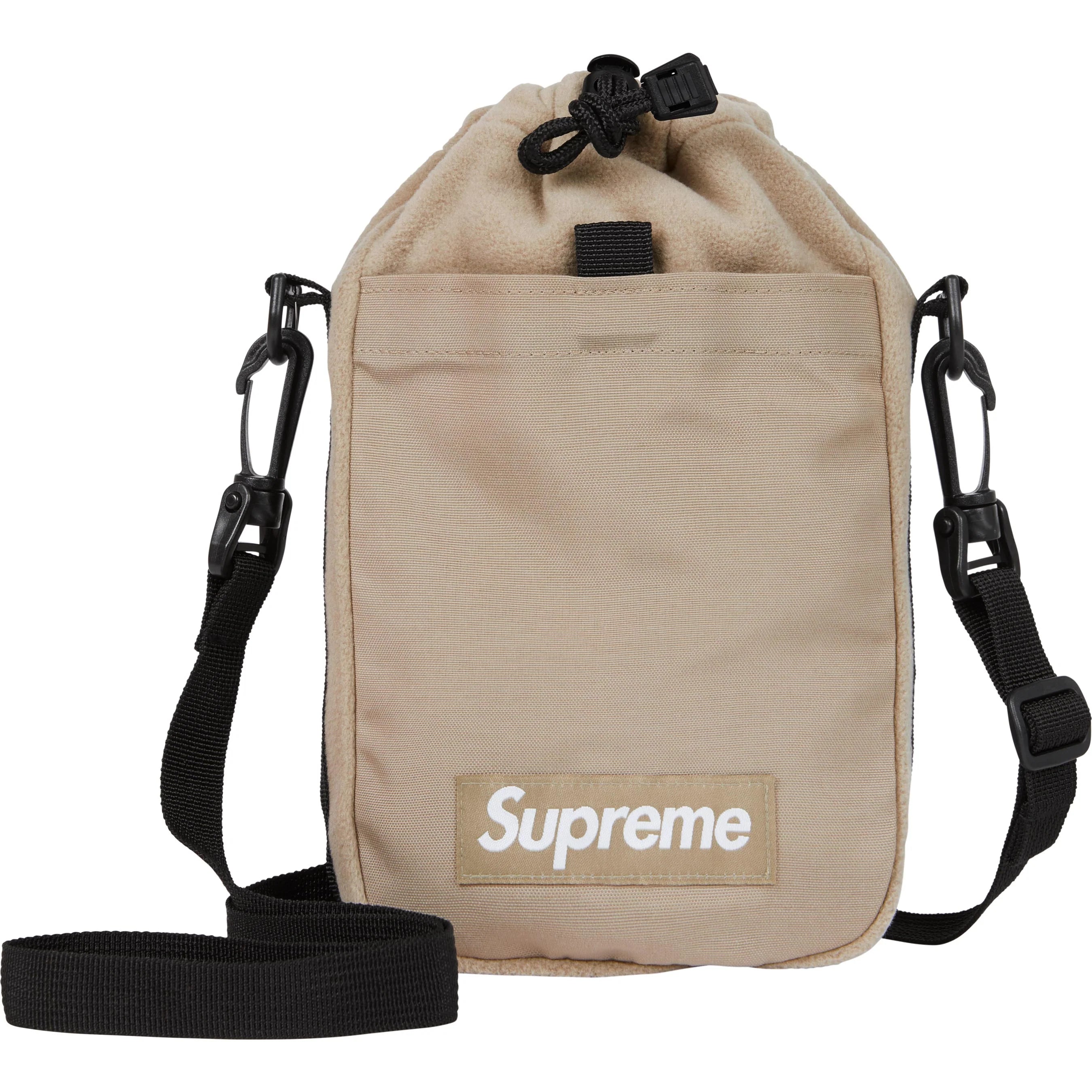 SUPREME 24FW POLARTEC® SLING BAG - Lightweight Crossbody Shoulder Bag for Men & Women - Perfect for Travel, Hiking, and Everyday Use