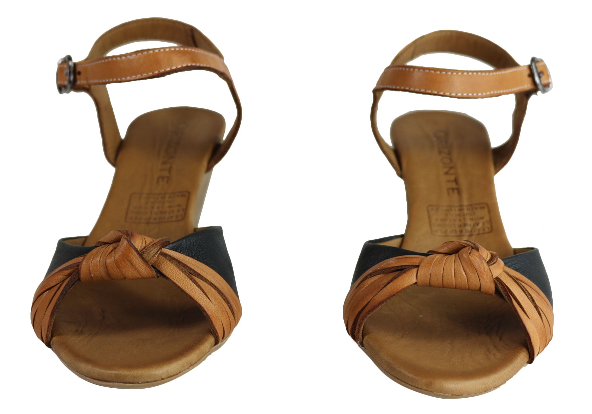 Orizonte Toronto Women's European Leather Comfortable Wedge Sandals - Stylish Summer Casual Shoes for Walking, Travel & Beach Outfits