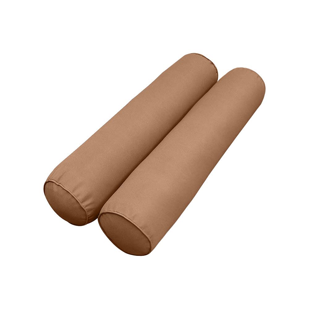 Prolinemax Outdoor Daybed Slipcover with Pipe Trim - Twin XL Size (AD104) | Waterproof & UV Resistant Mattress & Bolster Pillow Covers | Perfect for Patio, Poolside & Garden Furniture Protection