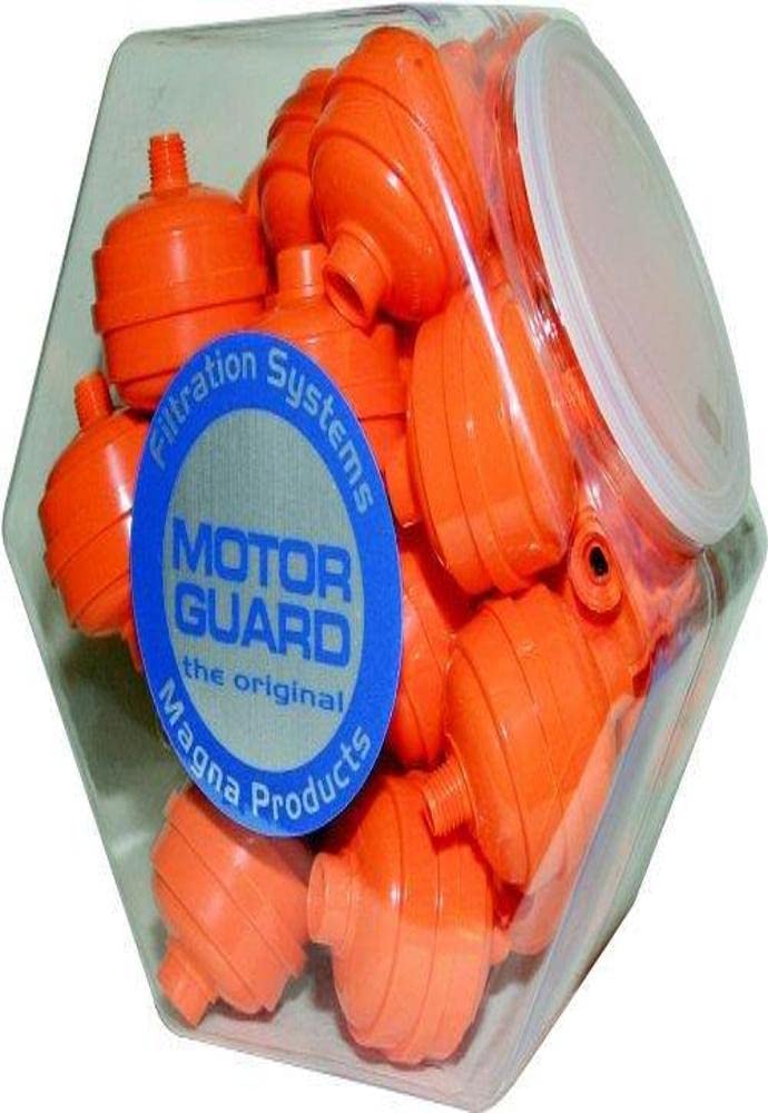 Motor Guard - 25 Pack D12-1-25 In-Line Air Filters for HVAC Systems | Counter Display Jar | Perfect for Air Compressors & Pneumatic Tools