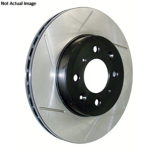 Centric Parts Power Slot Disc Brake Rotor 126.45078SR - High Performance Brake Rotor for Cars & Trucks - Perfect for Daily Driving and Performance Upgrades