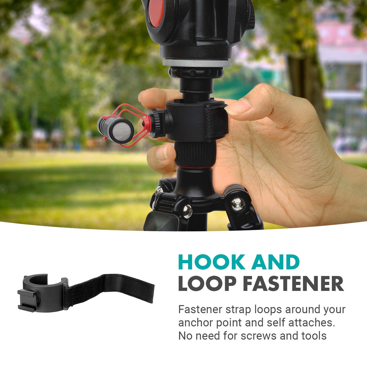 Sevenoak Adjustable Fastener Shoe Mount for Video Lights & Microphones - Universal Tripod/Stand/Gimbal Attachment - Perfect for Vlogging, Photography & Film Production