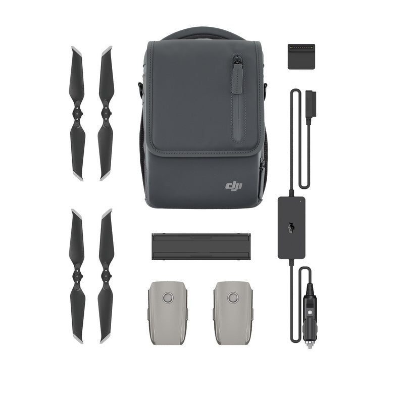 DJI Mavic 2 Fly More Kit - Extra Batteries, Charger & Carrying Case for Extended Aerial Photography - Perfect for Travel, Outdoor Adventures & Professional Drone Videography
