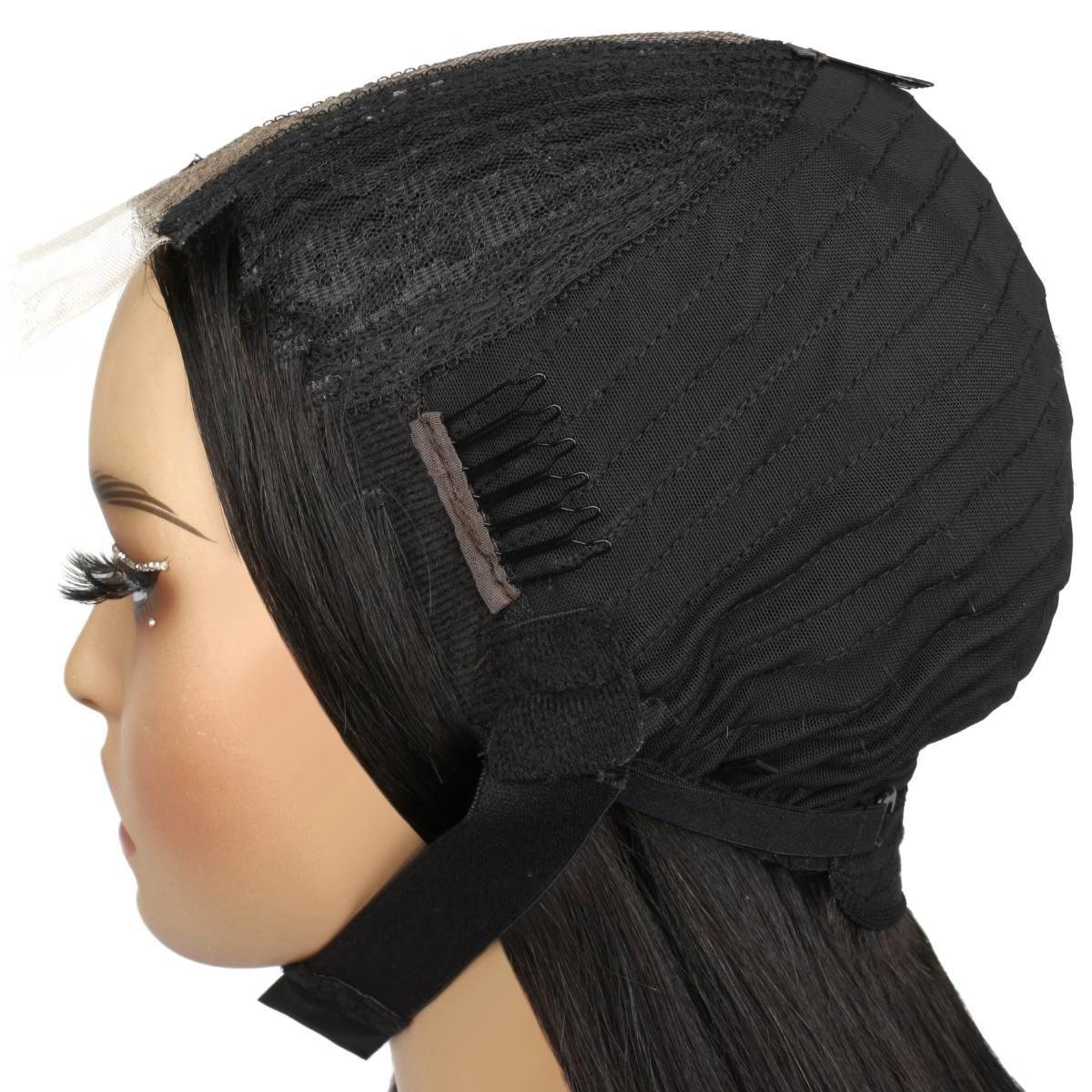 Straight 2x6 HD Lace Closure 100% Human Hair Glueless Wig - Natural Look & Comfortable Wear for Daily Use, Parties & Special Occasions