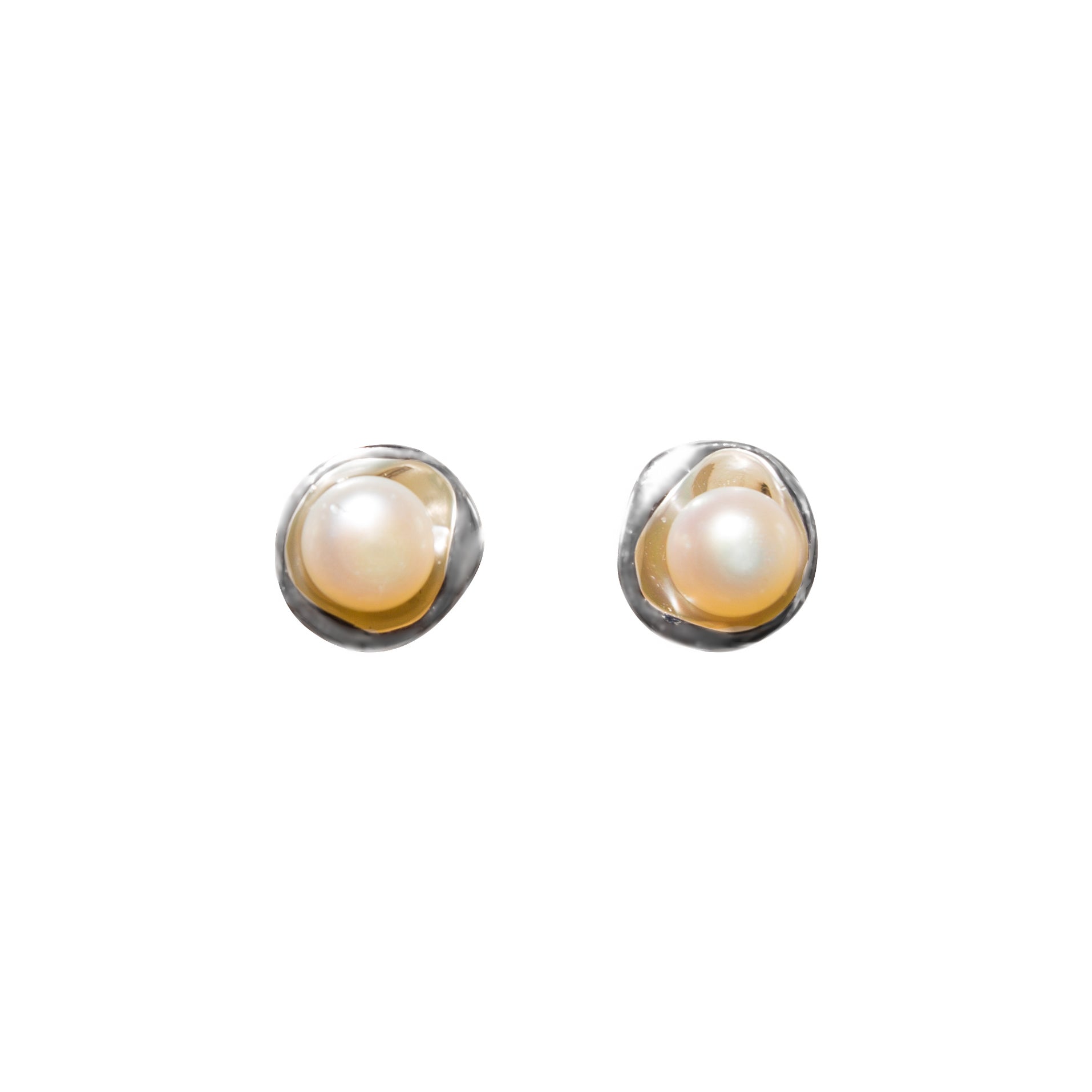 Ocean Whisper Sterling Silver Stud Earrings for Women - Hypoallergenic & Tarnish-Resistant - Perfect for Everyday Wear, Work & Special Occasions