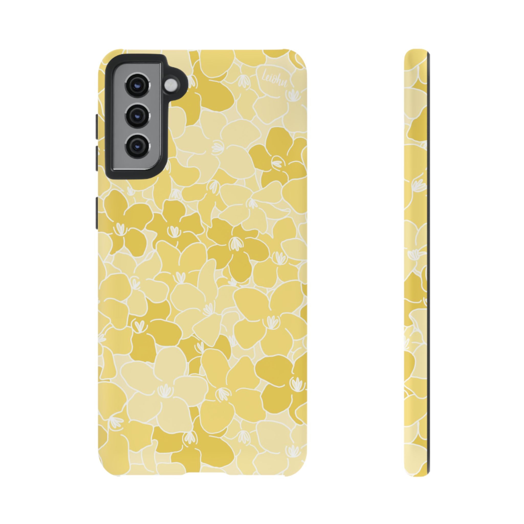Puakenikeni Dream Samsung Galaxy Phone Case - Slim Protective Cover for Samsung Galaxy S23/S22/S21 - Perfect for Travel, Work & Everyday Use
