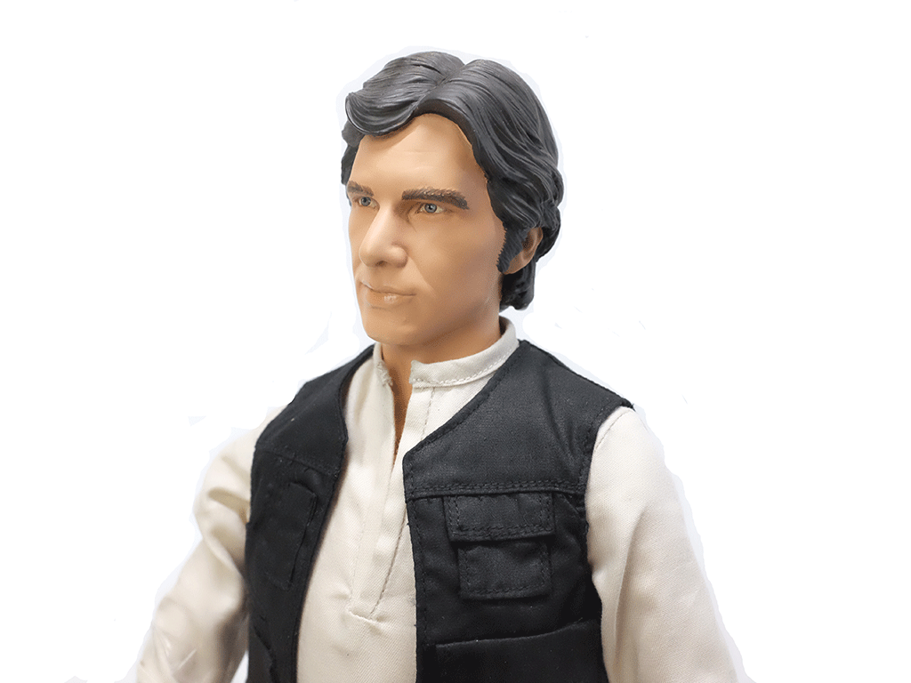 Han Solo Star Wars 1/4 Scale Figure - Episode IV A New Hope Sideshow Collectible (Limited Edition of 2500) - Perfect for Display & Star Wars Fan Collections