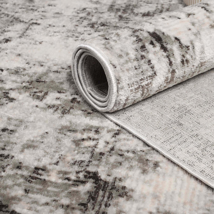 Euphemia Distressed Abstract Eclectic Modern Indoor Area Rug or Runner - Soft Bohemian Style Carpet for Living Room, Bedroom, Office Decor