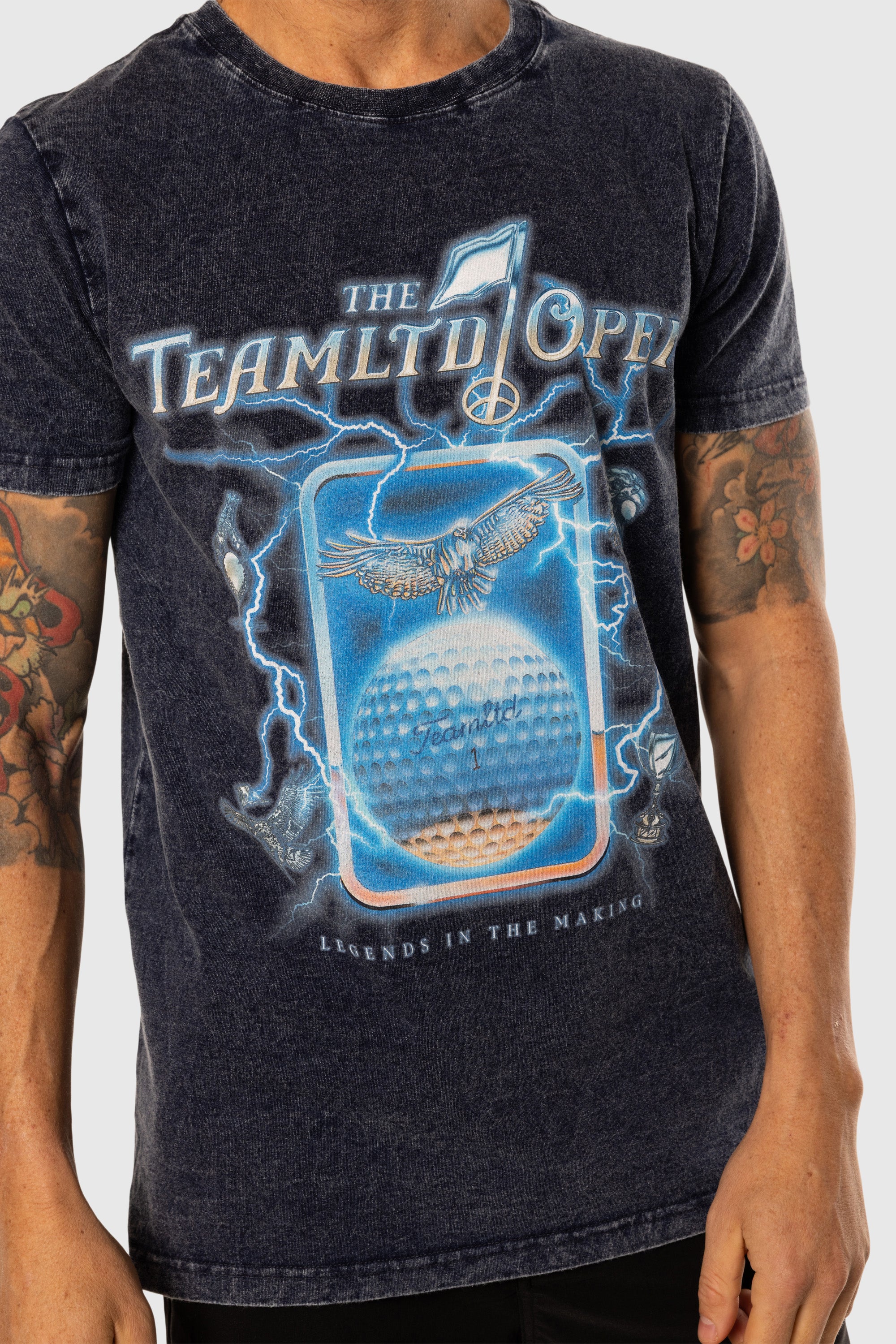 TEAMLTD Open Tee - Soft Cotton Short Sleeve T-Shirt for Men & Women | Casual Wear, Street Style, Everyday Comfort