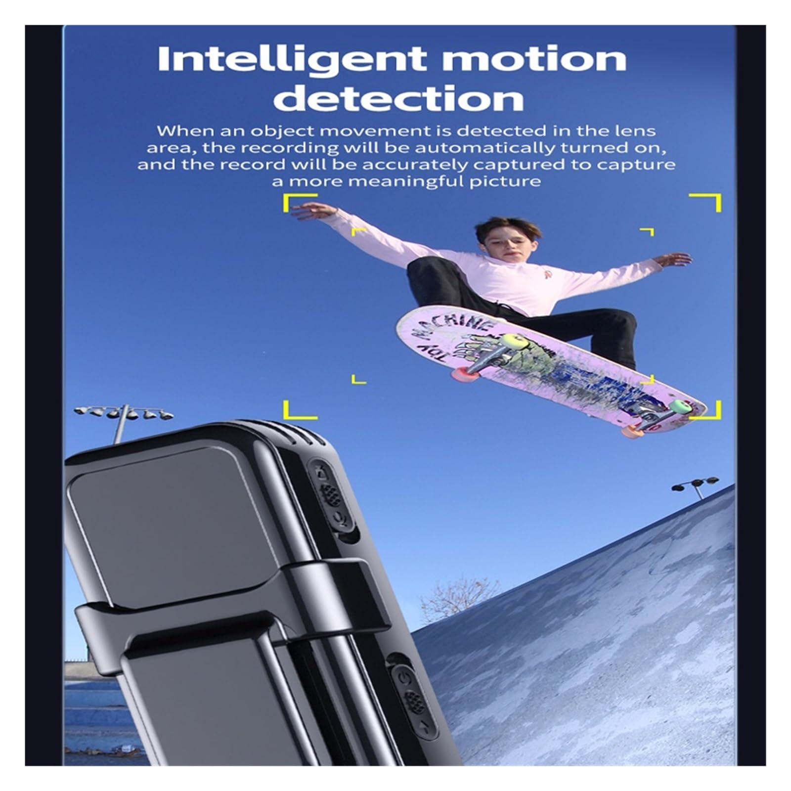 4K HD Action Camera - Waterproof Sports Camera with Night Vision, 128GB Built-in, Dash Cam, Bike Helmet Mount, Magnet Suction for Cycling, Motorcycle, Skiing, Surfing & Outdoor Adventures