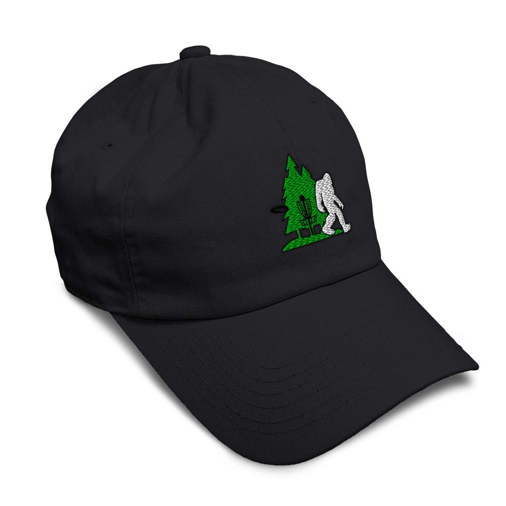 Soft Baseball Cap for Disc Golf - Tree & Yeti Embroidered Dad Hats for Men & Women | Outdoor Sports & Casual Wear