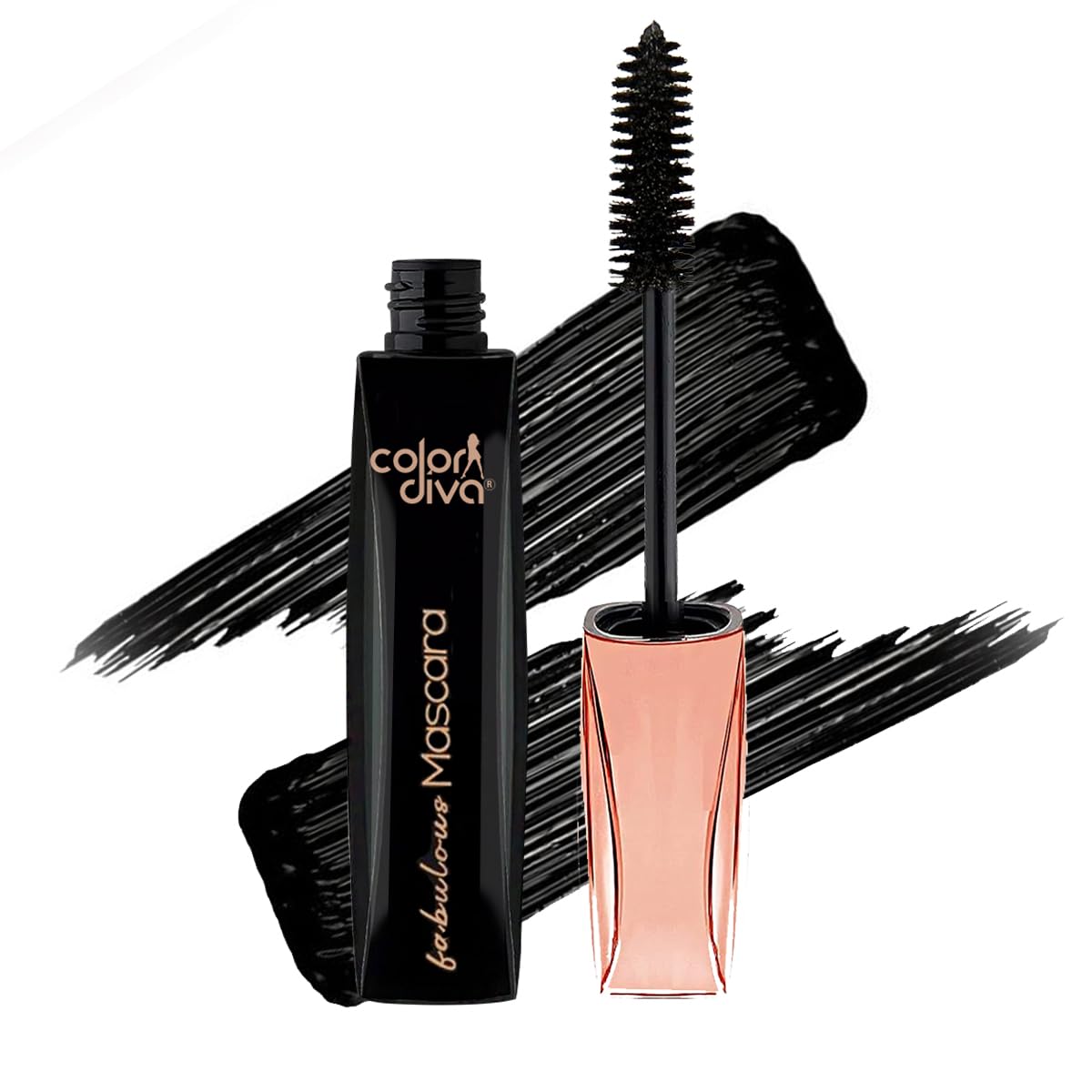 Adbeni Waterproof Volumizing Black Liquid Mascara 7ML - Smudge Proof, Curling, Lengthening Mascara for Eye Makeup | Highly Pigmented, Long Lasting | Perfect for Daily Wear, Night Out & Special Occasions