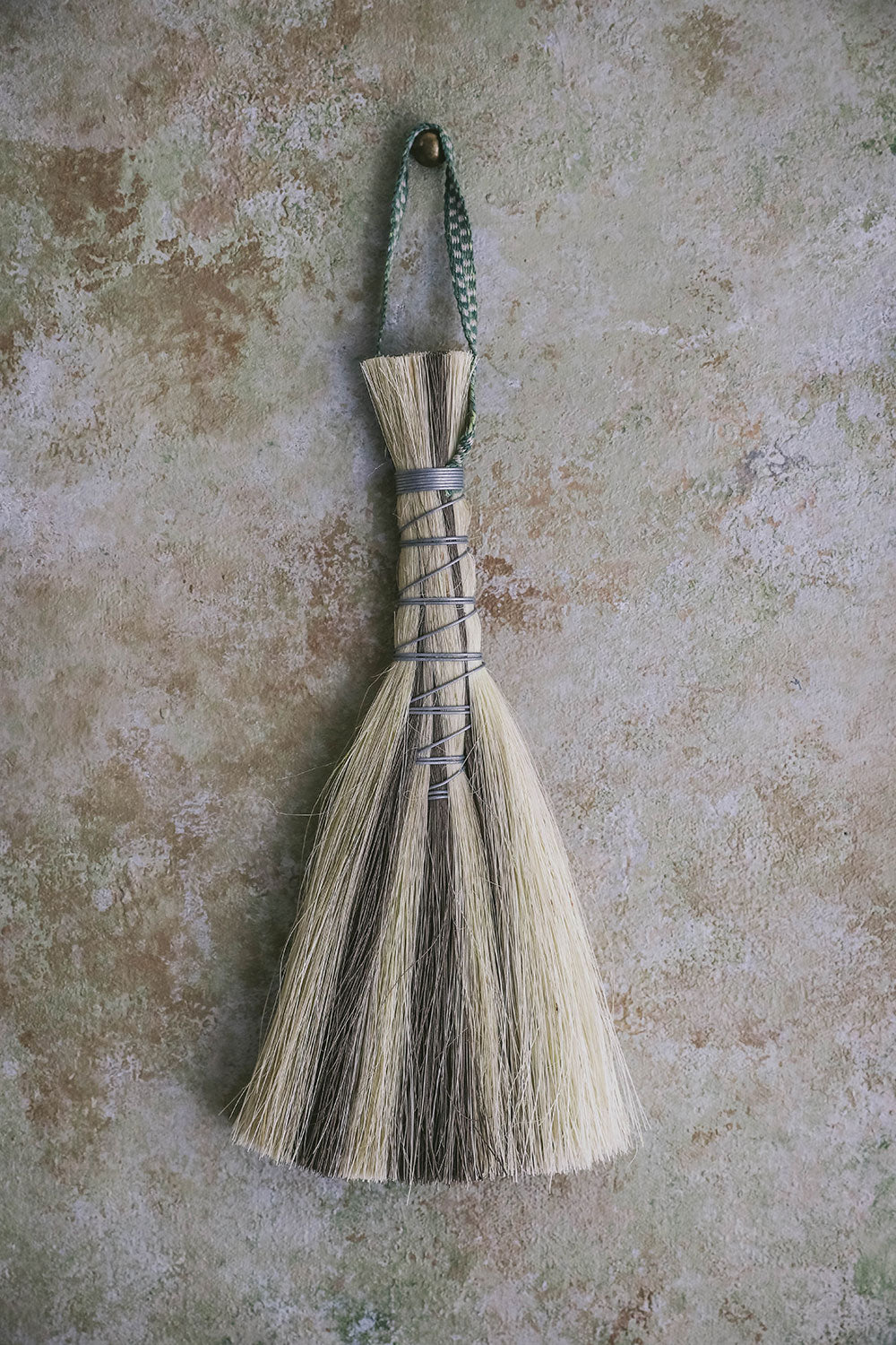 Handmade Wire Wrapped Tampico Hand Brush - Natural Fiber Cleaning Brush for Kitchen, Grill & Outdoor Use - Durable Scrub Brush for Pots, Pans & Camping Gear