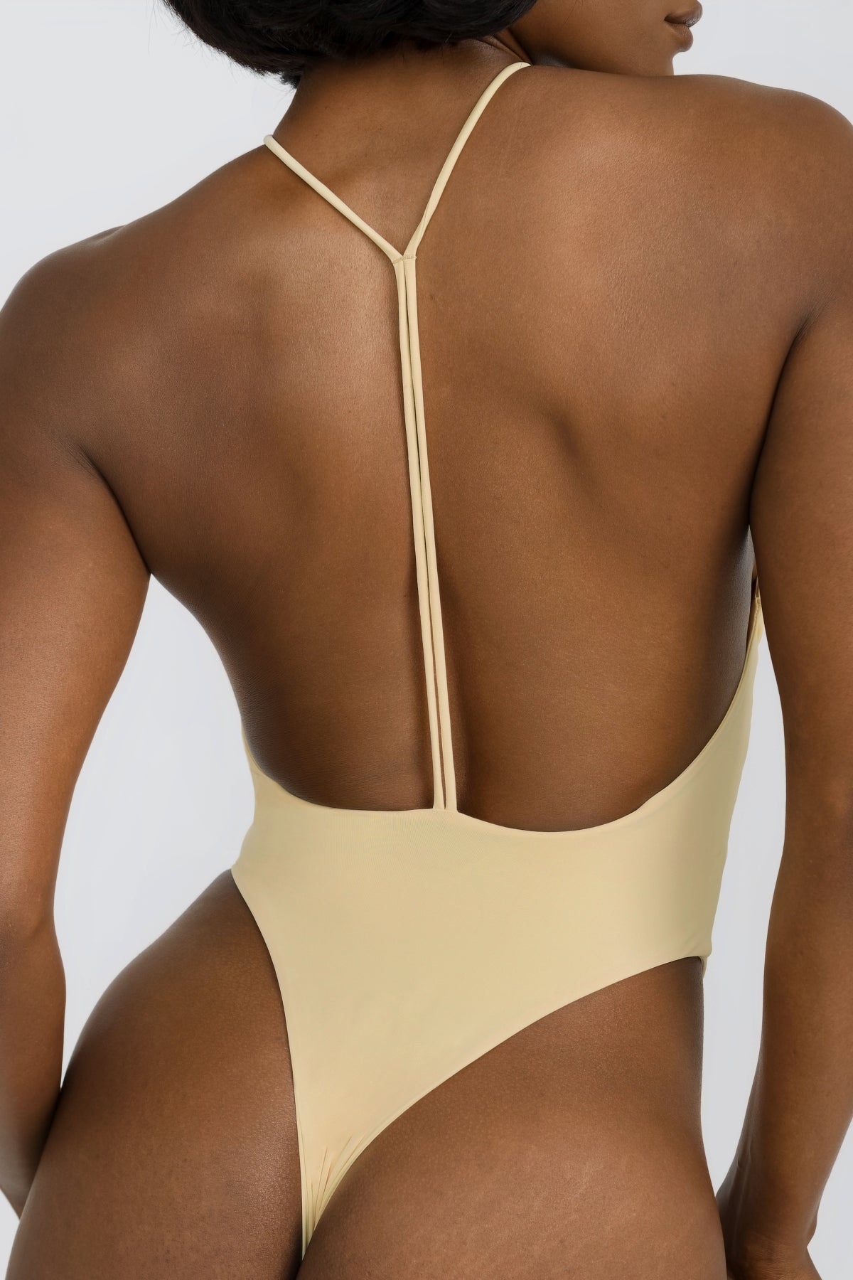Laken One Piece Dress - Soft Butter Yellow Color, Comfortable & Stylish for Summer Outings, Beach Vacations, and Casual Wear