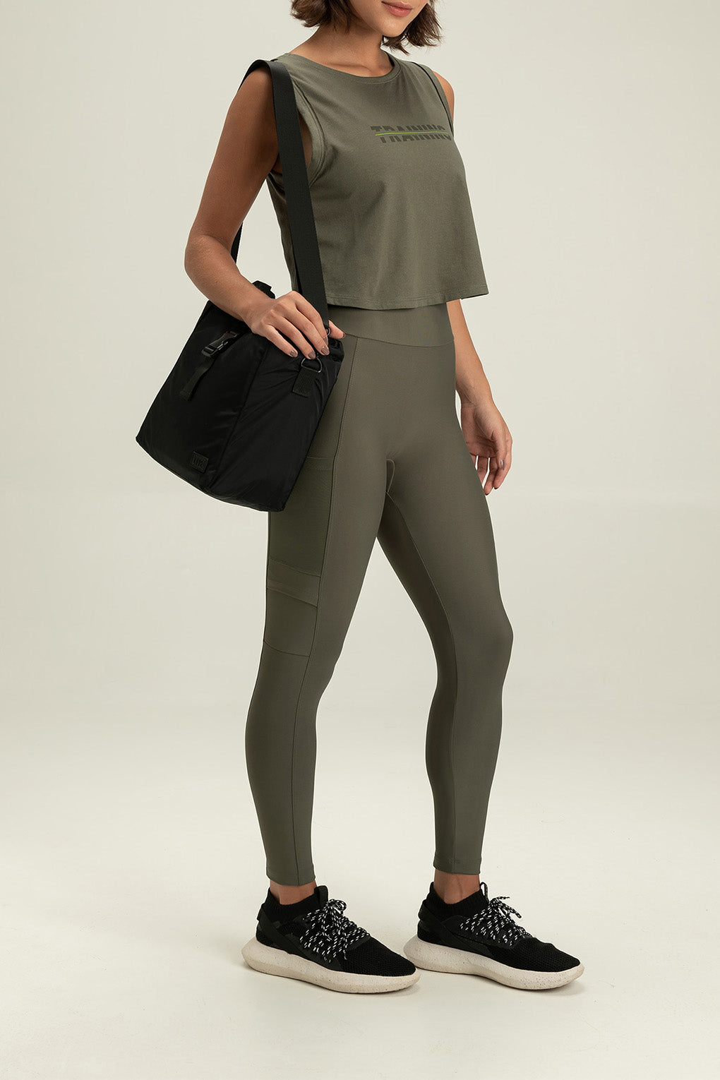 Atlantis Crop Tank Top for Women - Trendy Summer Workout & Yoga Tops - Perfect for Gym, Running, and Casual Wear