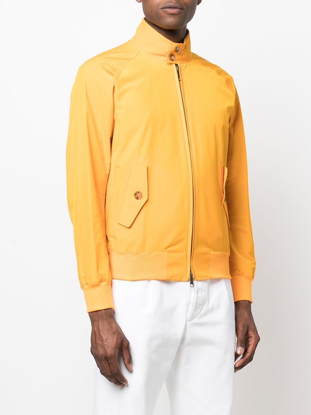 Baracuta Orange Coats for Men & Women | Classic Windbreaker Jacket | Water-Resistant & Stylish Outerwear for Fall & Winter | Perfect for Outdoor Activities & Urban Fashion