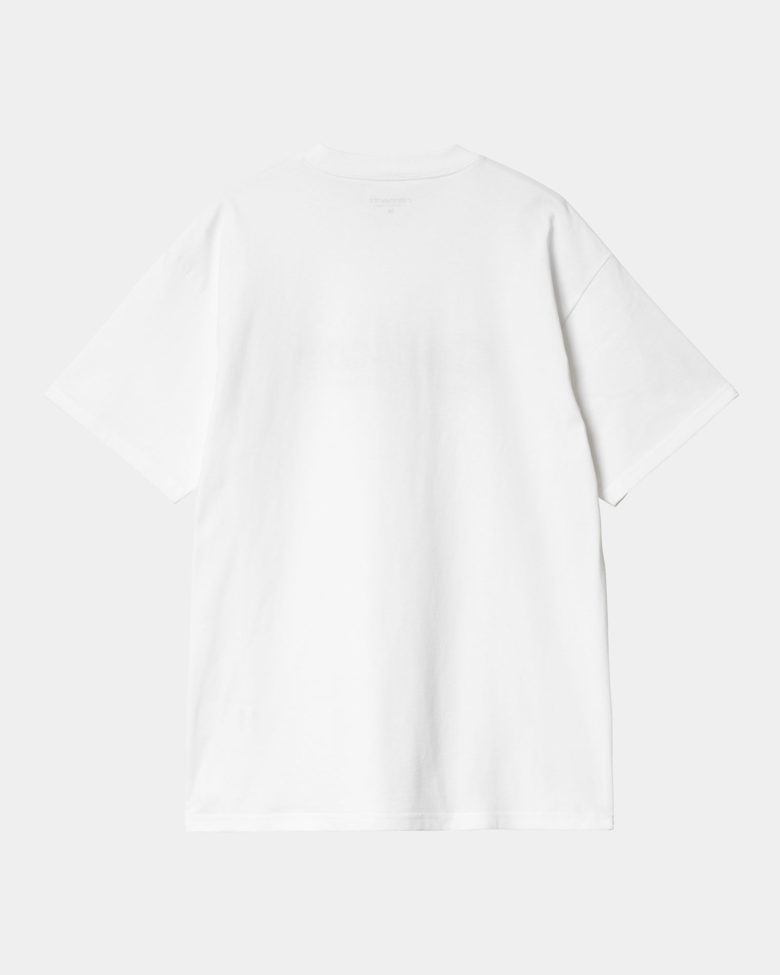 Label Script T-Shirt for Men & Women | Premium White Cotton Tee - Perfect for Casual Wear, Street Style & Everyday Outfits